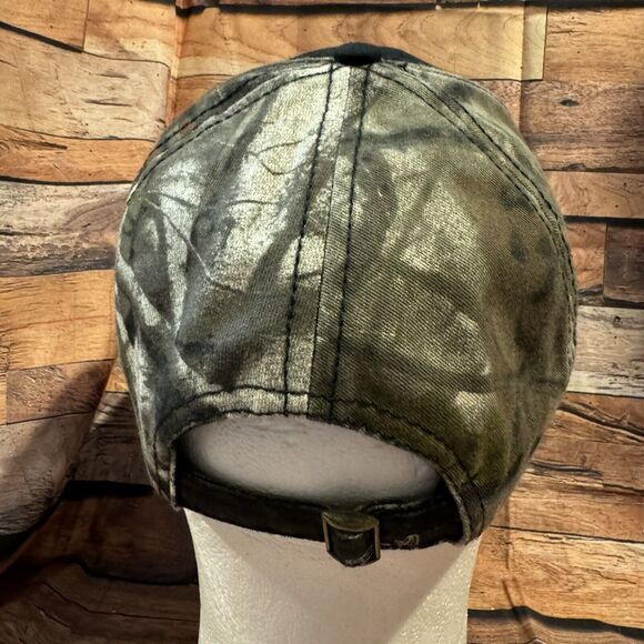 NAPA Filters Hat Cap Distressed Logo Black Camo Adjustable Strapback Trucker - Picture 3 of 6